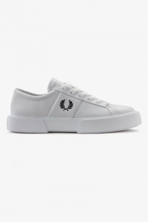 Fred Perry Exmouth Men Shoes White | 5703JGZMP