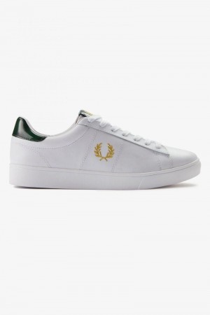 Fred Perry Spencer Men Shoes White | 4162LJQXH