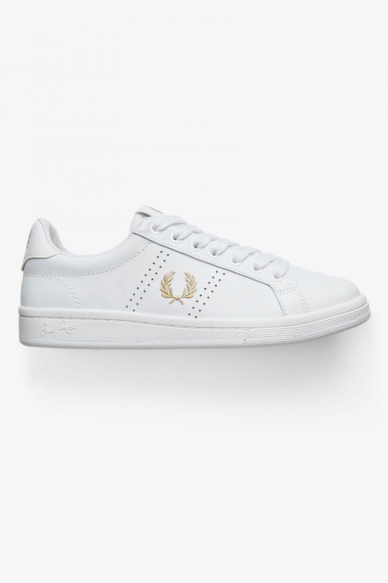 Fred Perry B721 Men Shoes White | 4837EASYP