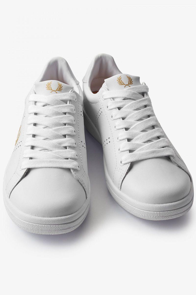 Fred Perry B721 Men Shoes White | 4837EASYP