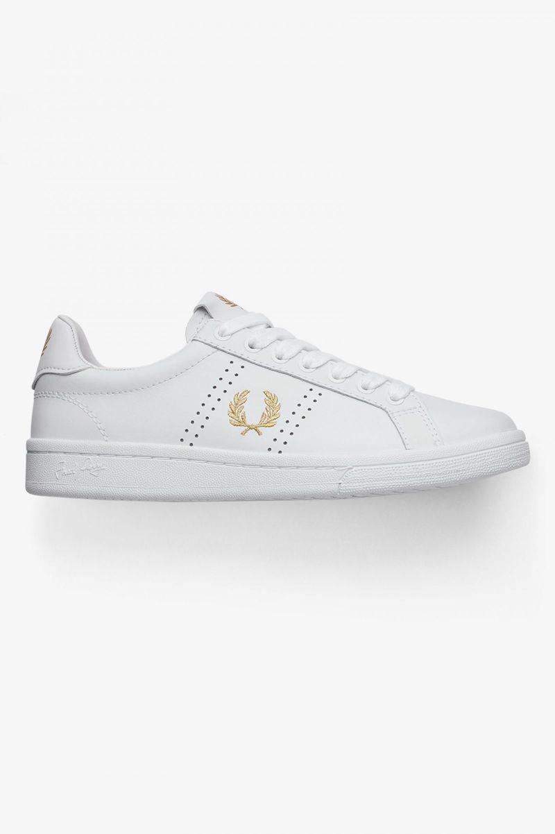 Fred Perry B721 Men Shoes White | 4837EASYP