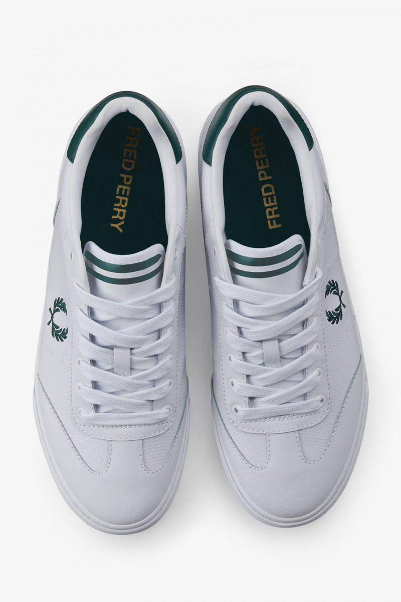 Fred Perry Clay Men Shoes White | 5698PNLZA