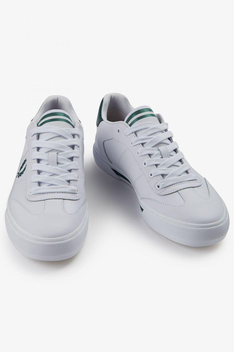 Fred Perry Clay Men Shoes White | 5698PNLZA