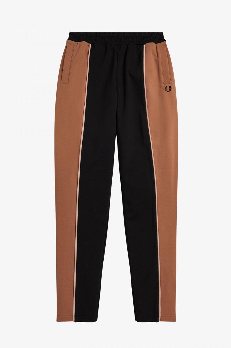 Fred Perry Colour Block Sweat Women Pants Bronze | 8394KNDZQ