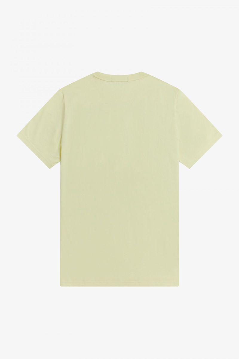 Fred Perry Embroidered Men T Shirts Green | 5276VALIT