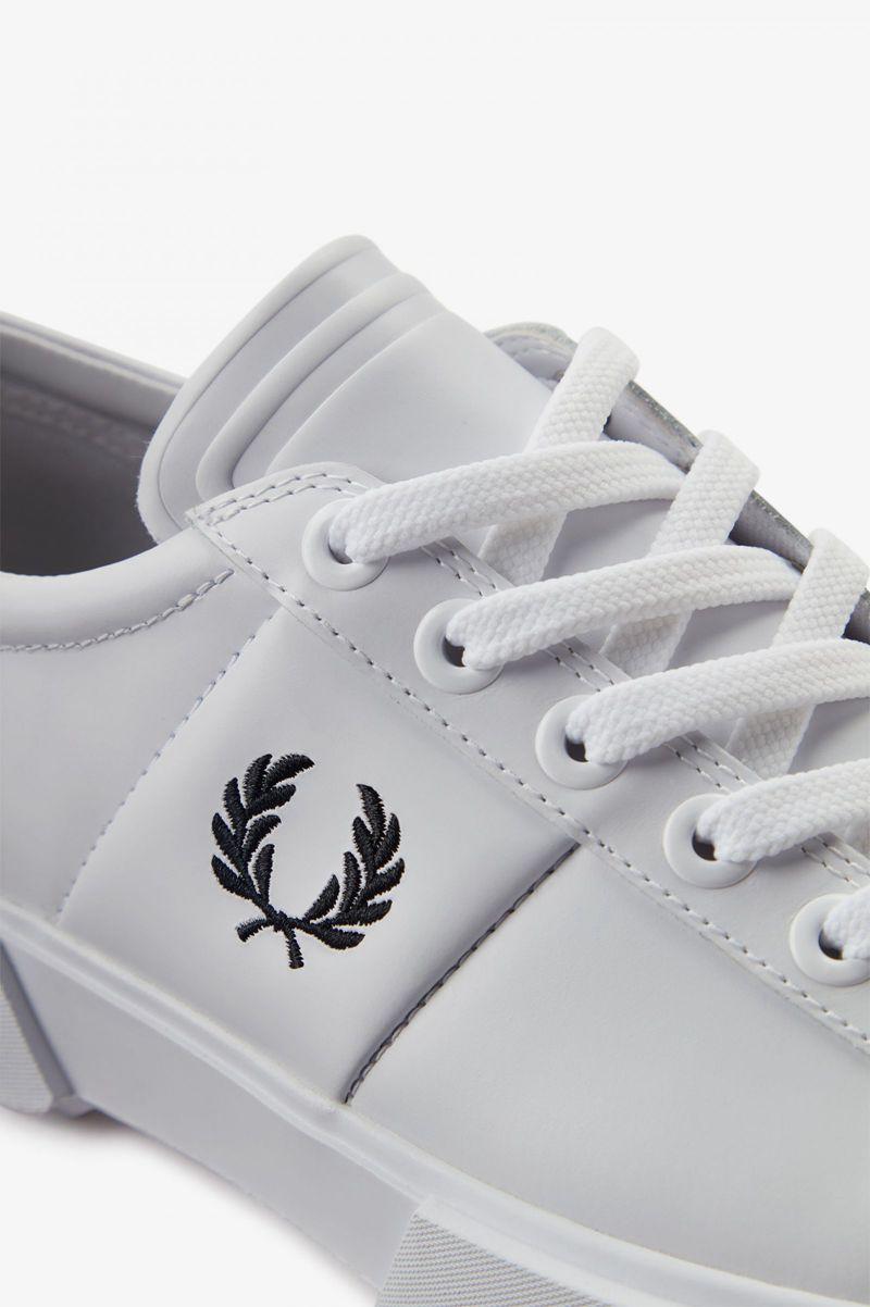 Fred Perry Exmouth Men Shoes White | 5703JGZMP