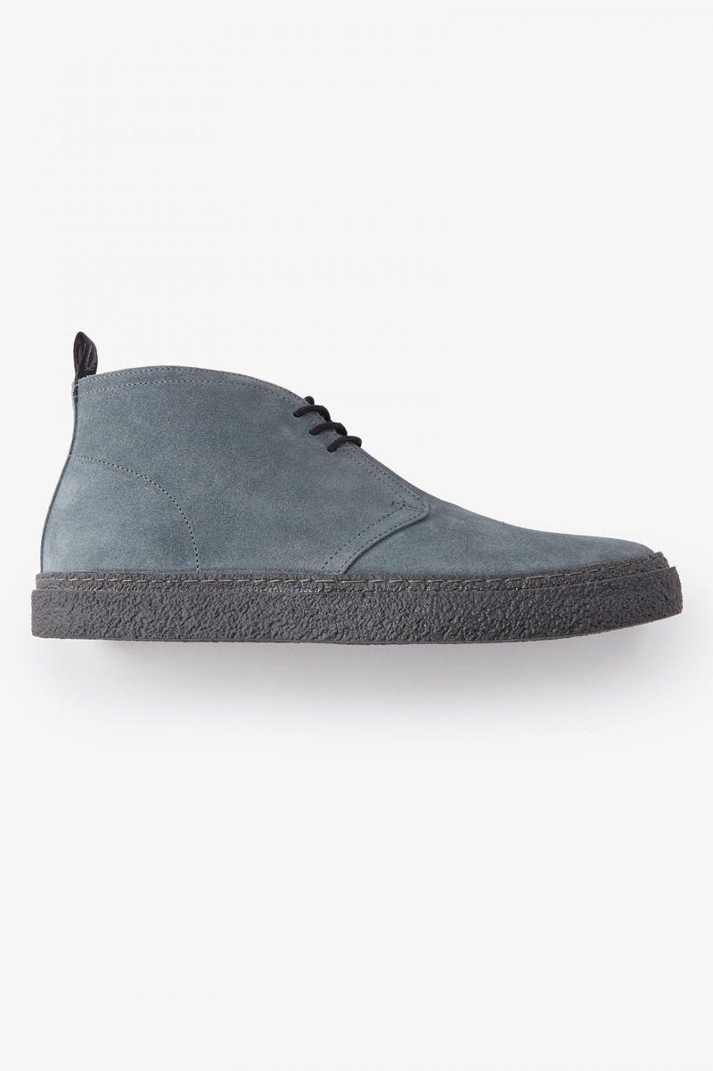 Fred Perry Hawley Men Shoes Sky blue | 8903RTYPJ