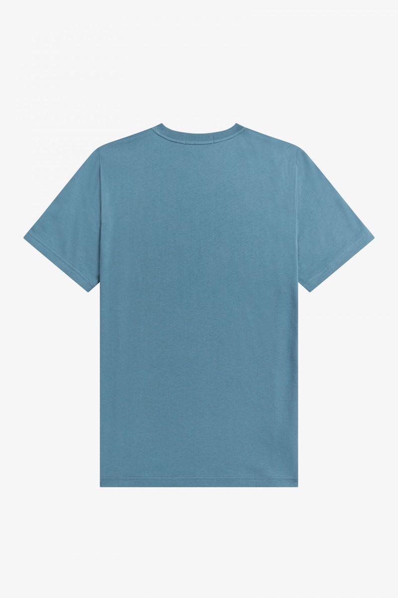 Fred Perry Laurel Wreath Men T Shirts Grey Blue | 4035WJXUC