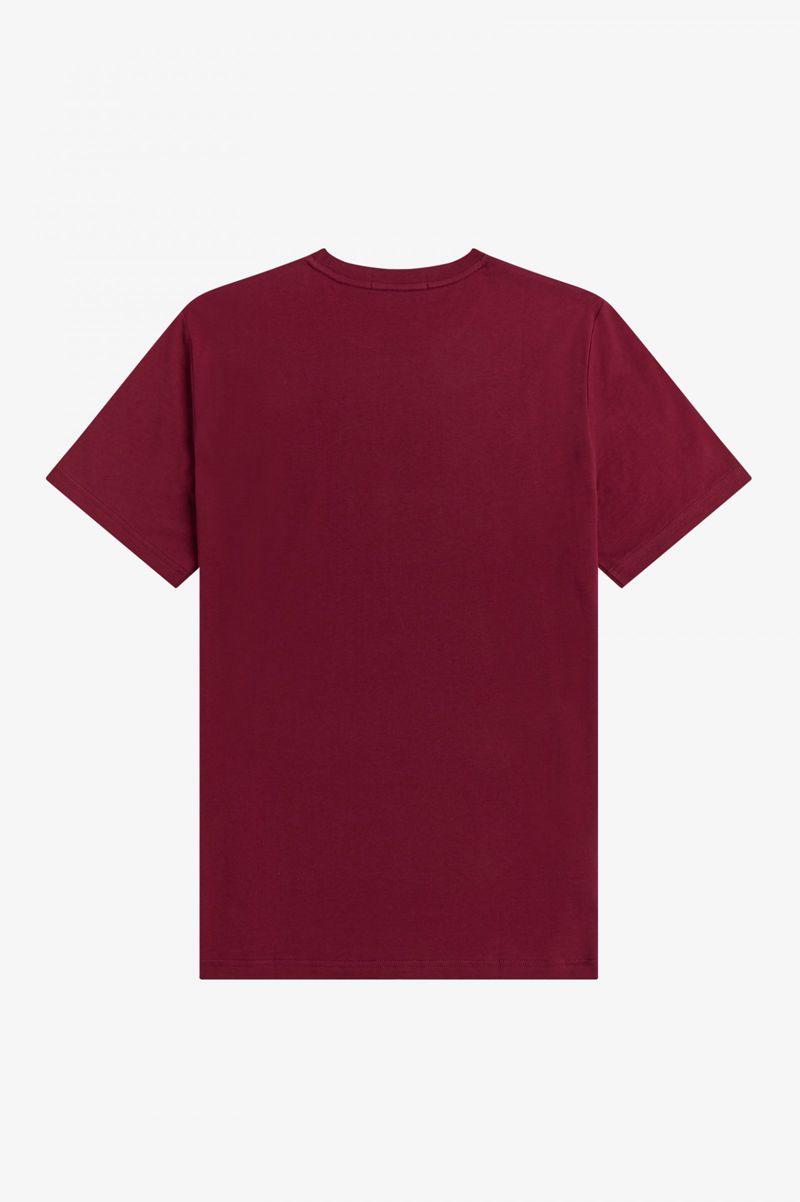 Fred Perry Laurel Wreath Men T Shirts Red | 9025USHGV