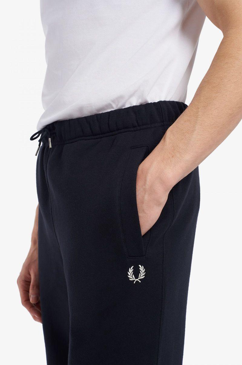 Fred Perry Loopback Sweat Women Pants Navy | 7964YUPXF