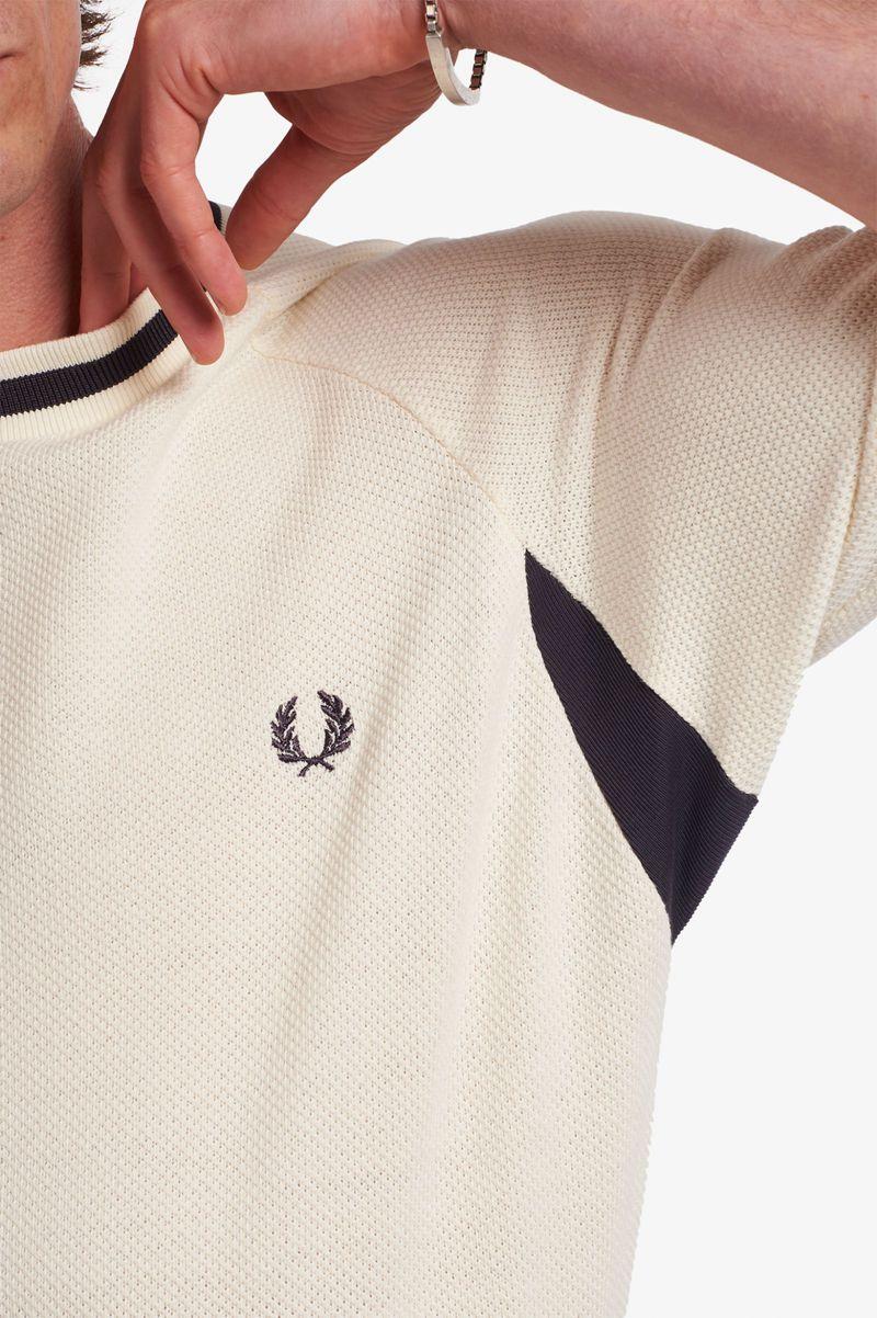 Fred Perry M3844 Men T Shirts White | 1274ZPXCD