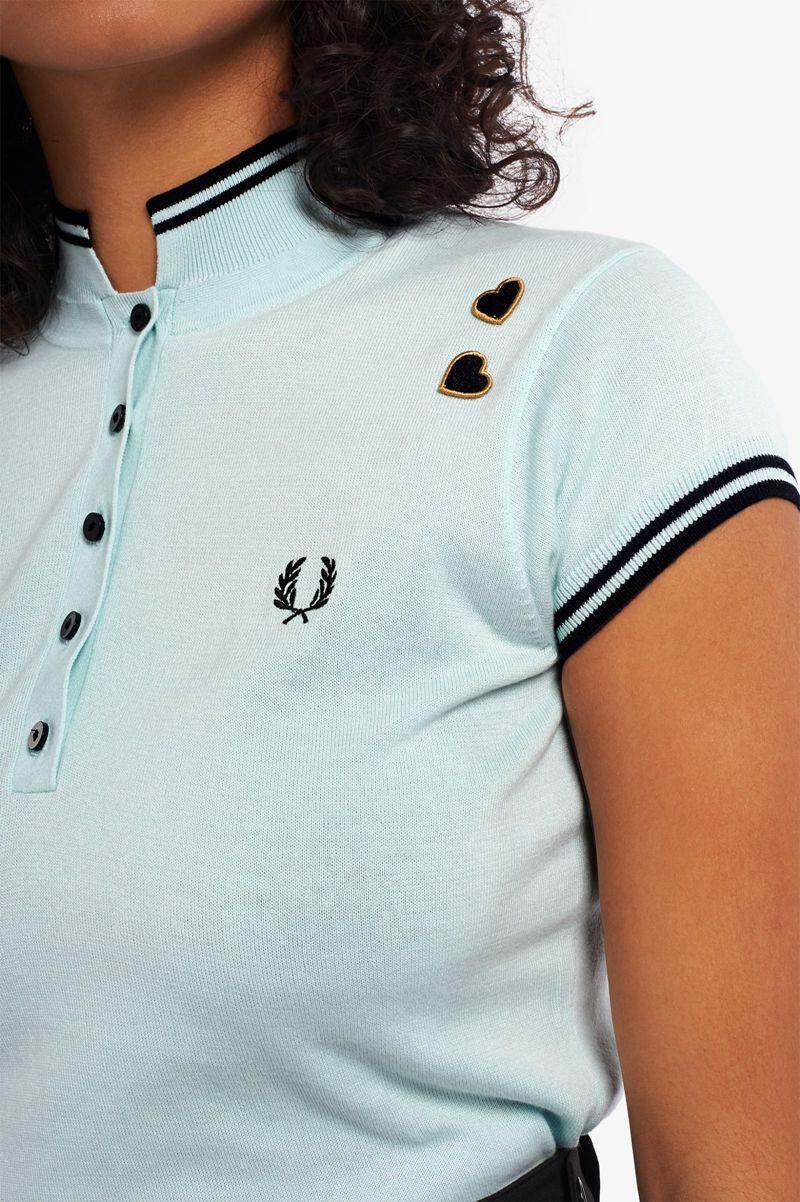 Fred Perry SK3004 Women Knitwear Blue | 7051EITGF