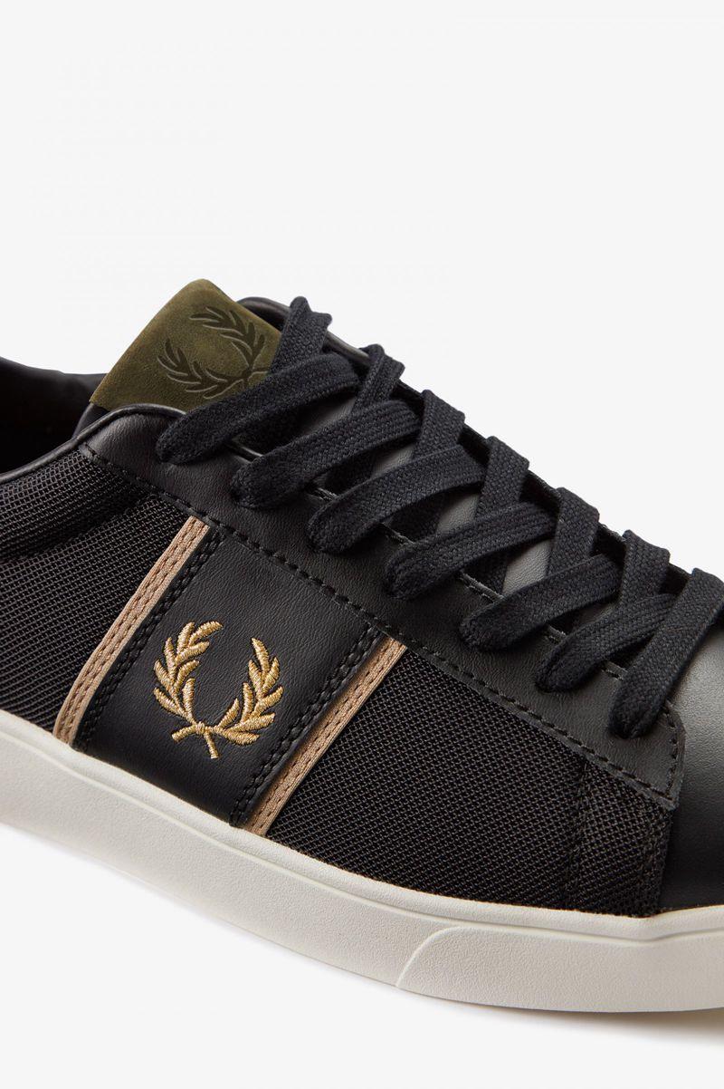 Fred Perry Spencer Men Shoes Black | 2437MCFTD