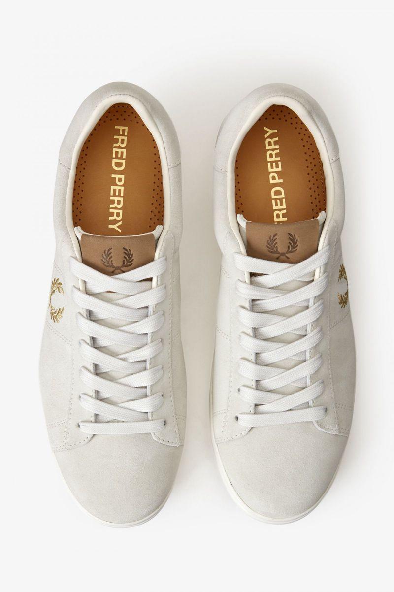 Fred Perry Spencer Men Shoes White | 2538ASYXD