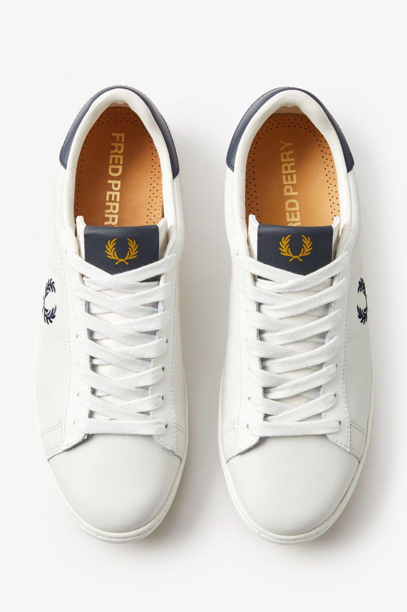 Fred Perry Spencer Men Shoes White | 6312LTRHQ