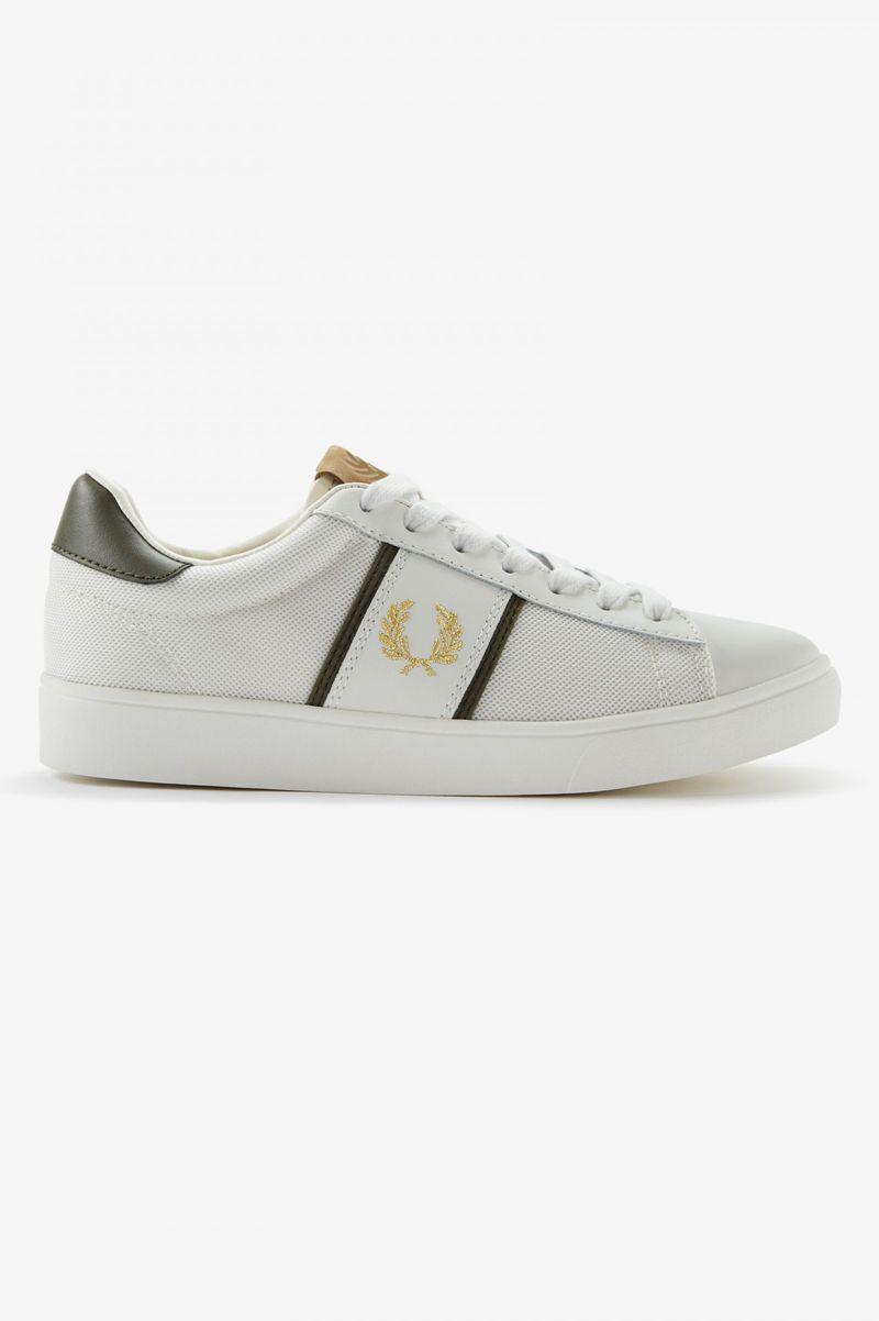 Fred Perry Spencer Men Shoes White | 8576WEKFA