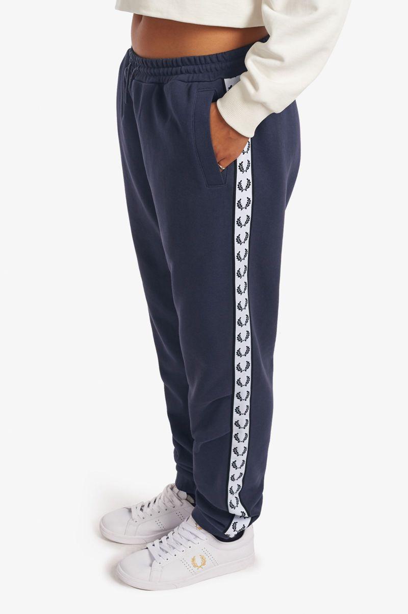 Fred Perry Taped Sweat Women Pants Deep Grey | 7630RJEQZ